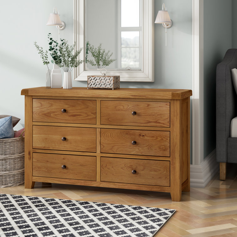 Gracie Oaks Hamilton 6 Drawer Chest of Drawers Wayfair.co.uk
